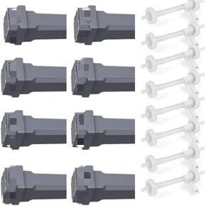 （8 Pack）SC2 Replacement Cartridge Filter Kit SC1200 Compatible Filter Replacement Kit Filters Cleaner and Sanitizing Machine