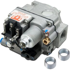 700-506 Gas Valve, Fast Opening, 200000 BTU/H, Combination Gas Valve, Inlet Filtered Screen, Pilot Outlet 1/4" Tubing, Standard NEMA Terminals, Widely Used in Natural Gas