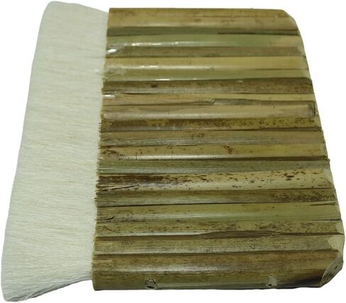 فرشاة شعر الأغنام PZRT، فرشاة هايك بمقبض من الخيزران مقاس 57 مم للألوان المائية والغسيل والرسم على السيراميك والفخار in Kuwait