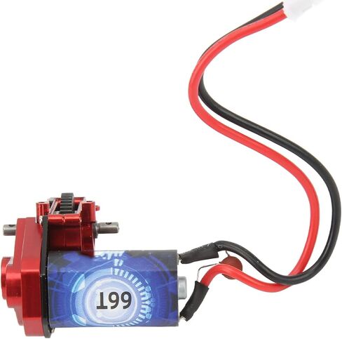 RiToEasysports Case with 66T Brushed Motor Aluminum Alloy RC Parts for SCX24 1/24 RC Car (Green) Scx24 Motor in Kuwait