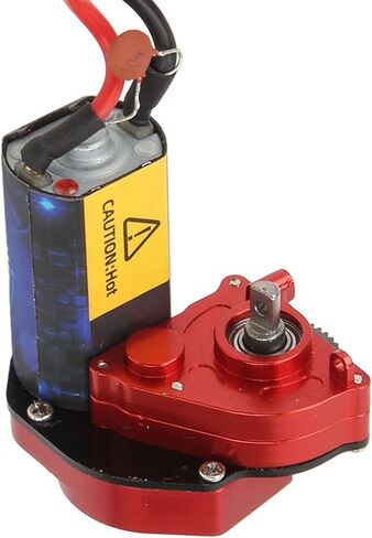 RiToEasysports Case with 66T Brushed Motor Aluminum Alloy RC Parts for SCX24 1/24 RC Car (Green) Scx24 Motor in Kuwait