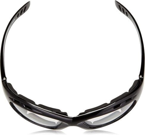 Hobart 770726 Shade 5, Mirrored Lens Safety Glasses, Black in Saudi Arabia