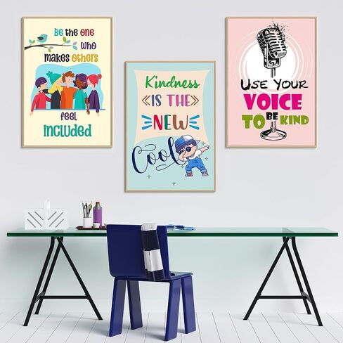 easykart labels Motivational Poster for Classroom - Set of 6 Growth Mindset Art Wall Posters, Inspirational Posters for Middle and High School Office Bedroom Decor Classroom Posters Elementary in Saudi Arabia