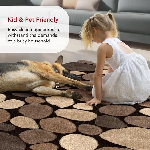 nuLOOM Hand Tufted Pebbles Runner Rug, 2' 6" x 6', Natural in Saudi Arabia