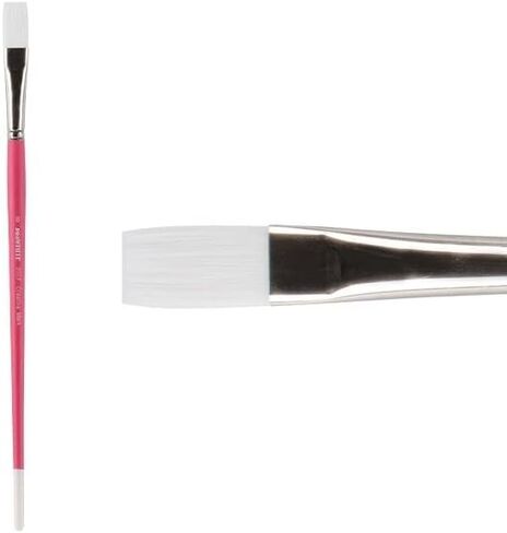 Creative Mark Pro White Soft White Filament Hair Acrylic Brushes & Sets - Professional Paint Brushes for Acrylics, Gouache, Oils, & More! - [Set - Set of 8] in Kuwait