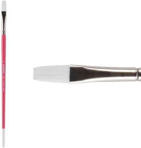 Creative Mark Pro White Soft White Filament Hair Acrylic Brushes & Sets - Professional Paint Brushes for Acrylics, Gouache, Oils, & More! - [Set - Set of 8] in Kuwait