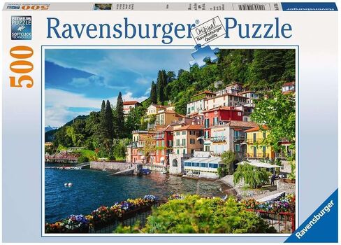 Ravensburger Lake Como, Italy 500 Piece Jigsaw Puzzle for Adults & for Kids Age 10 and Up in Saudi Arabia