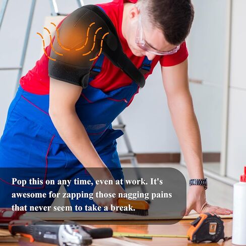 دعامة كتف مضغوطة قابلة للتعديل من C CRYSTAL LEMON للرجال: مثالية للأكتاف اليسرى واليمنى، وتتضمن جيبًا ملتفًا لحزمة الثلج، ودعم الكفة الدوارة وتخفيف آلام الكتف in Kuwait