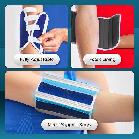 جهاز منع حركة الكوع للأطفال من BraceAbility - دعامة تقييد الذراع وجبيرة تمديد للحفاظ على الذراع مستقيمًا للأطفال الصغار/الأطفال/الأطفال (صغير) in Saudi Arabia