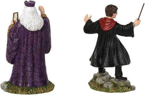 Department56 Potter Village Accessories Harry and Headmaster Figurine Set, 3.15", Multicolor, 2 Count in Saudi Arabia