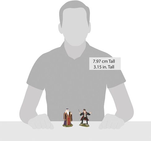 Department56 Potter Village Accessories Harry and Headmaster Figurine Set, 3.15", Multicolor, 2 Count in Saudi Arabia