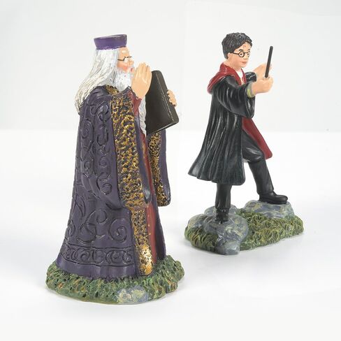 Department56 Potter Village Accessories Harry and Headmaster Figurine Set, 3.15", Multicolor, 2 Count in Saudi Arabia
