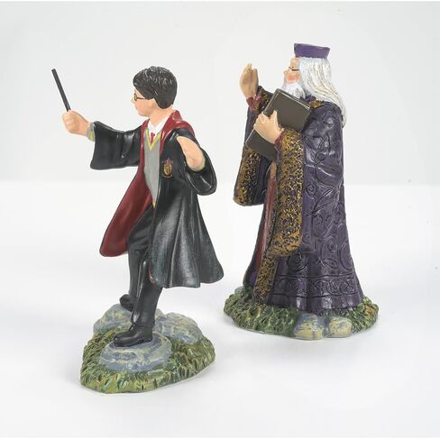 Department56 Potter Village Accessories Harry and Headmaster Figurine Set, 3.15", Multicolor, 2 Count in Saudi Arabia