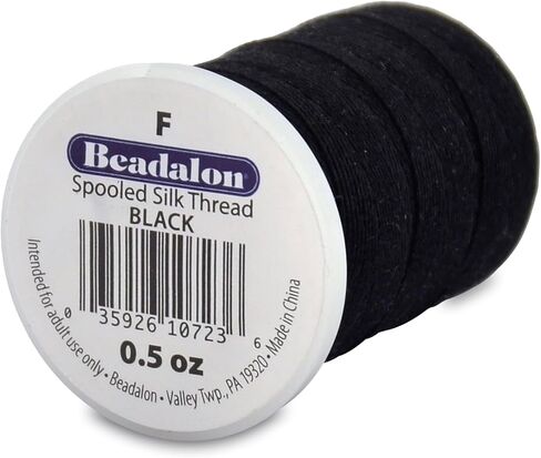 Beadalon White Silk Thread Size E .013 Inches in Saudi Arabia