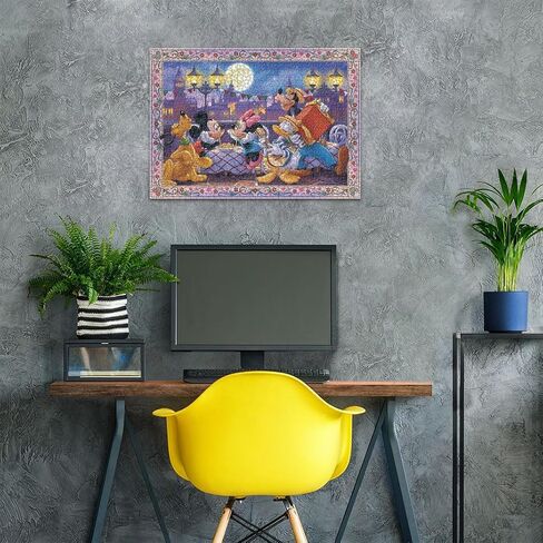 Ravensburger Disney Mickey Mouse: Mosaic Mickey 1000 Piece Jigsaw Puzzle for Adults - Every Piece is Unique, Softclick Technology Means Pieces Fit Together Perfectly in Saudi Arabia