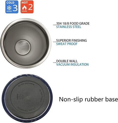 كوب حقائق غذائية للأم، كوب قهوة مضحك للأم أثناء السفر مع أغطية كوب قهوة معزول بفراغ من الفولاذ المقاوم للصدأ زجاجة مياه 15 أونصة in Kuwait