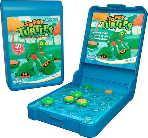 ThinkFun Flip N' Play: Leaping Llamas Travel Logic Game for Road Trips, Plane Rides, and Vacations in Saudi Arabia