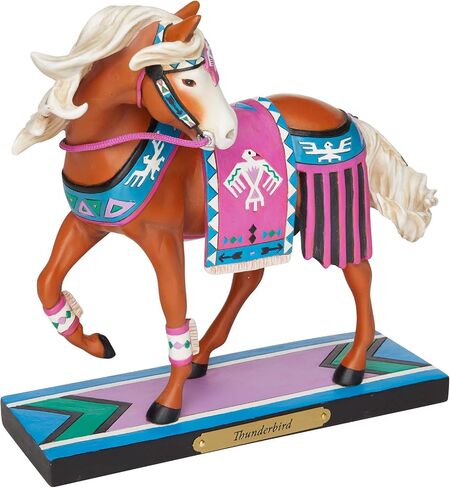 تمثال Enesco Trail of Painted Ponies Thunderbird، مقاس 7.75 بوصة، متعدد الألوان in Saudi Arabia