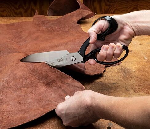 Crescent Wiss 12" Wide Blade Bent Handle Industrial Shears | W22W in Kuwait