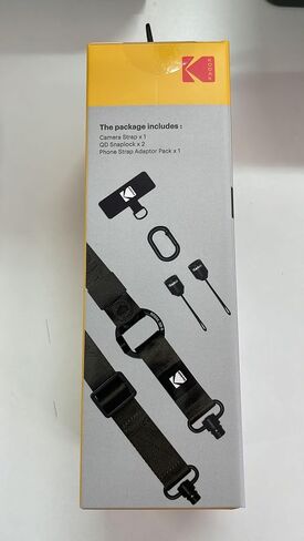 KODAK Multi-Purpose Camera Strap (Khaki) - Quick-Detach System, Lightweight, Durable Metal Swivels, Multiple Usages, SLR Cameras, Compact Cameras, Smart Phones in Kuwait