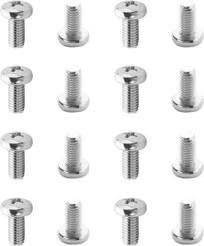 Yinpecly 25Pcs M5 x 60mm Machine Screws Pan Phillips Cross Head Screw 304 Stainless Steel Fasteners Bolts Silver Gray in Saudi Arabia