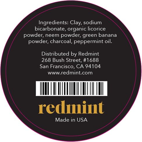 Redmint Herbal Whitening Tooth Cleansing Powder | Unlock The Secret to Radiant Teeth | 15 ml in Saudi Arabia