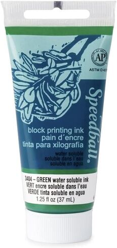Speedball Water Soluble Block Printing Ink, White, 1 Pound - 380819 in Saudi Arabia
