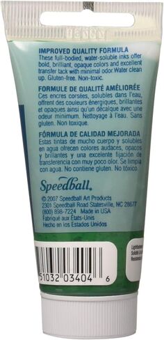 Speedball Water Soluble Block Printing Ink, White, 1 Pound - 380819 in Saudi Arabia