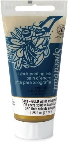 Speedball Water Soluble Block Printing Ink, White, 1 Pound - 380819 in Saudi Arabia