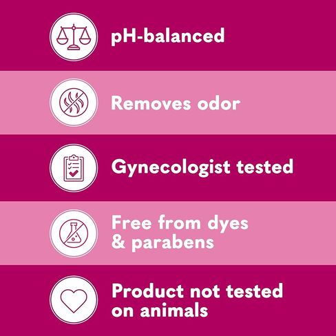 مناديل مبللة أنثوية منعشة يوميًا بالزهور من سمرز ايف، تزيل الرائحة، درجة حموضة متوازنة، 16 قطعة، 12 عبوة in Kuwait