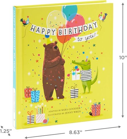 Hallmark Recordable Book with Music for Children (Happy Birthday to You!) in Saudi Arabia