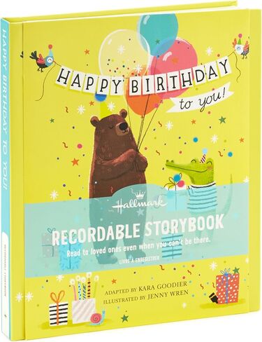 Hallmark Recordable Book with Music for Children (Happy Birthday to You!) in Saudi Arabia