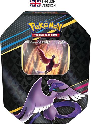 Pokémon TCG: Crown Zenith Tin – Galarian Zapdos (1 Foil Card & 5 Booster Packs) in Saudi Arabia