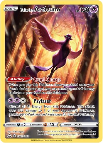 Pokémon TCG: Crown Zenith Tin – Galarian Zapdos (1 Foil Card & 5 Booster Packs) in Saudi Arabia