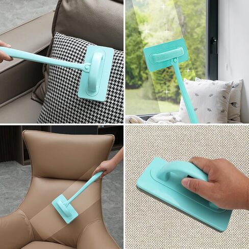 Professional Window Screen Cleaner- Large Brush Face for Door Mesh Cleaning- Detachable Window Screen Cleaning Brush Tool with Wet and Dry Dual-Use -Ultra-Hard ABS Plastic in Saudi Arabia