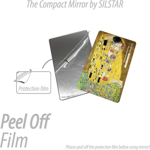 SILSTAR PROFESSIONAL Compact Card Mirror, Unbreakable Acrylic Makeup Mirror (Van Gogh_Sunflowers_Neue Pinakothek) 153 in Saudi Arabia