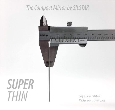SILSTAR PROFESSIONAL Compact Card Mirror, Unbreakable Acrylic Makeup Mirror (Van Gogh_Sunflowers_Neue Pinakothek) 153 in Saudi Arabia
