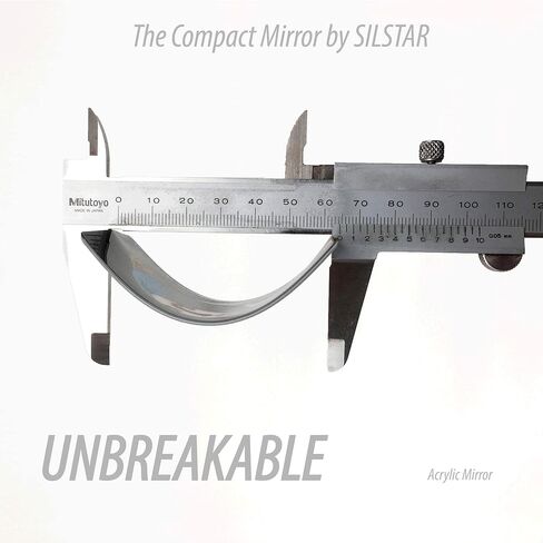 SILSTAR PROFESSIONAL Compact Card Mirror, Unbreakable Acrylic Makeup Mirror (Van Gogh_Sunflowers_Neue Pinakothek) 153 in Saudi Arabia
