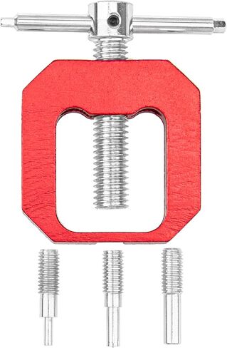 ShareGoo RC Motor Gear Puller Remover Universal Pinion Gear Tooth Extractor Tool Compatible with HSP HPI Traxxas RC4WD Axial Redcat 1/8 1/10 RC Car Truck (Red) in Kuwait