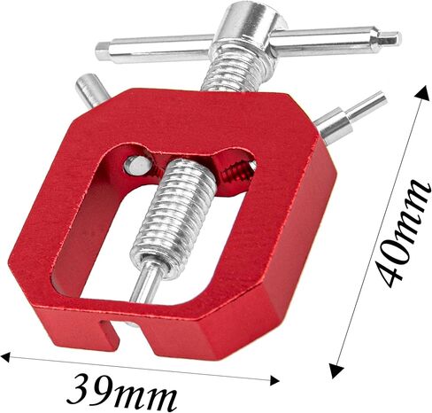 ShareGoo RC Motor Gear Puller Remover Universal Pinion Gear Tooth Extractor Tool Compatible with HSP HPI Traxxas RC4WD Axial Redcat 1/8 1/10 RC Car Truck (Red) in Kuwait