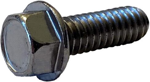 أجزاء صغيرة 1408MW188 1/4"-20 x 1/2" برغي رأس غسالة سداسي غير مشقوق بخيط كامل 18-8 من الفولاذ المقاوم للصدأ (عبوة من 25 قطعة) in Saudi Arabia