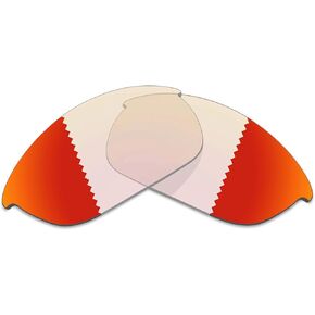 عدسات BLAZERBUCK البديلة ومجموعة الجوارب لنظارة Oakley Half Jacket 2.0 OO9144 الشمسية