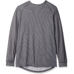Fruit of the Loom Men's Premium Tech Grid Baselayer Crew Top