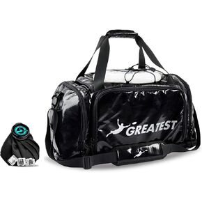 GREATEST Ultimate Frisbee Bag 60 Liter. Built in Insulated Cooler Pocket and Organization Compartments. Waterproof Sports Duffel Backpack for Outdoor Sports Travel & More (MOONLIGHT BLUE) in Saudi Arabia