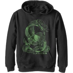 Harry Potter Kids Deathly Hallows Slytherin Youth Pullover Hoodie