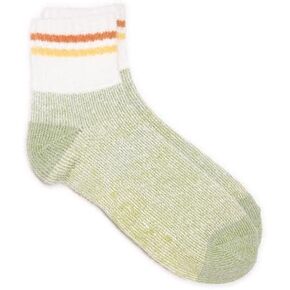 MUK LUKS Women's Rib Cuff Lounge Sock Slipper