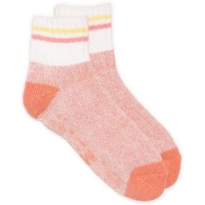 MUK LUKS Women's Rib Cuff Lounge Sock Slipper