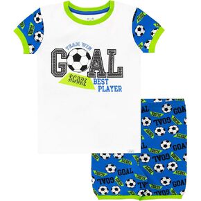 Harry Bear Boys' Soccer Short Pajamas
