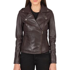 Women's Plus Size Lambskin Scuba