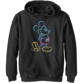Disney Boys' Neon Mickey Hoodie